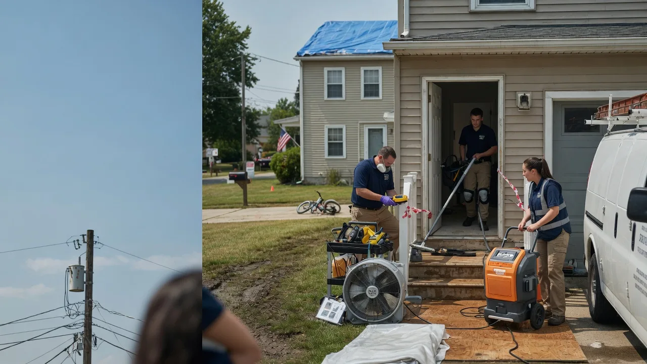 Water Damage Repair in Caledonia, WI near me